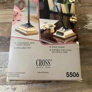 Cross Refillable Pen with Metallic Finish Base